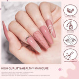 Venalisa Pink Hema Free- 6 Colors Gel Polish Set TPO Free Hema Free, view 5