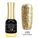 Venalisa Platinum Glitter Gel Polish TPO Free Hema Free, view 6