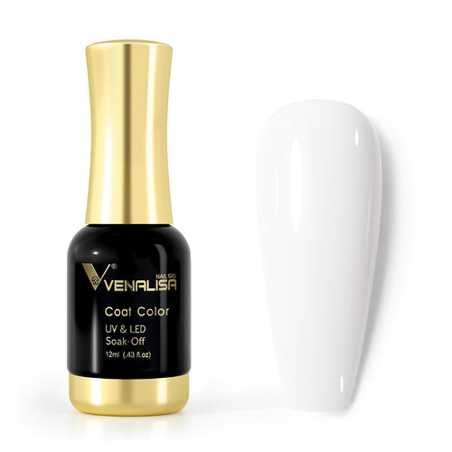 Venalisa Pure White- 12ml Gel Nail Polish