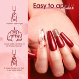 Venalisa Red & Pink- 6 Colors Gel Polish Set TPO Free Hema Free, view 3
