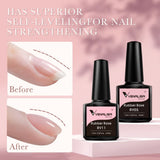 Venalisa Rubber Base- 6 Colors Gel Polish Set TPO Free Hema Free, view 5