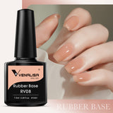 Venalisa Rubber Base Coat- 12 Colors Set TPO Free Hema Free, view 6