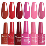Venalisa Scarlet Rose - Hema Free 6 Colors Gel Polish Set TPO Free Hema Free, view 3