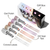 Venalisa Shimmer Cat Eye Gel Polish Set (10ML) TPO Free Hema Free, view 3
