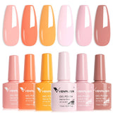 Venalisa Sunset Glow - Hema Free 6 Colors Gel Polish Set TPO Free Hema Free, view 3