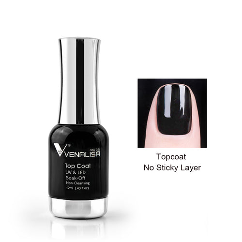 Venalisa No-wipe Top Coat 12ml TPO Free Hema Free