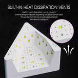 Venalisa UV/LED Red Light Nail Lamp, view 5