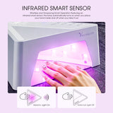 Venalisa UV/LED Red Light Nail Lamp, view 6