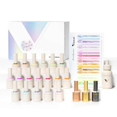 Venalisa V1 Gel Polish Set 22 Pcs With Color Card TPO Free Hema Free