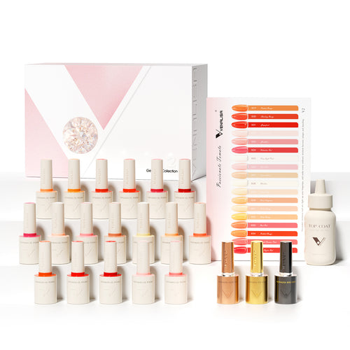 Venalisa V2 Gel Polish Set 22 Pcs With Color Card TPO Free Hema Free