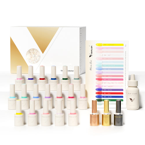 Venalisa V3 Gel Polish Set 22 Pcs With Color Card TPO Free Hema Free