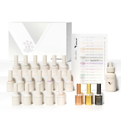 Venalisa V4 Gel Polish Set 22 Pcs With Color Card TPO Free Hema Free