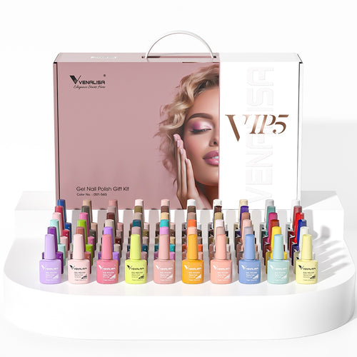 Venalisa VIP5 Gel Polish Kit 60 Colors TPO Free Hema Free