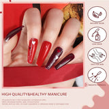 Venalisa XMAS Red- 6 Colors Gel Polish Set TPO Free Hema Free, view 6