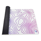 Venatos White RGB Wave XXL Oversized Mousepad Desk Mat for Gaming Ultra Thick, view 2