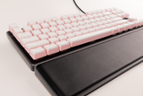 Venatos Pink & White Pudding PBT Keycaps, view 6