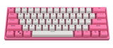 Venatos VEN Mini [Pink and White] - Wireless Hot Swappable 61 Key 3-Pin Mechanical Keyboard, view 3
