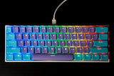 Venatos VEN Mini [Purple and Blue] - Wireless Hot Swappable 61 Key 3-Pin Mechanical Keyboard, view 4