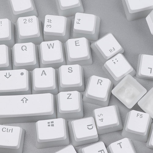 Venatos White Pudding PBT Keycaps
