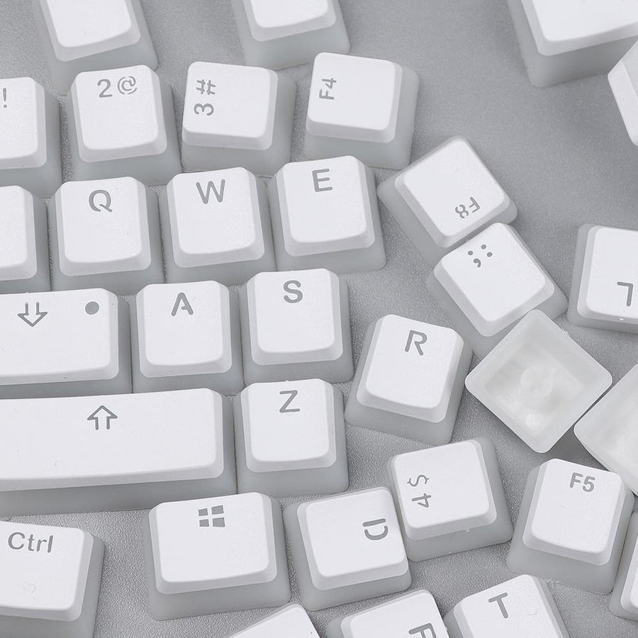 Venatos White Pudding PBT Keycaps
