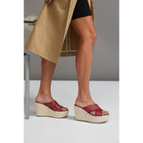 Vintage Foundry Co Women's Lorie Wedge Sandals, view 2
