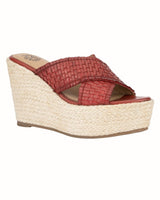 Vintage Foundry Co Women's Lorie Wedge Sandals, view 3