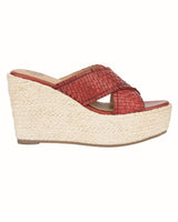 Vintage Foundry Co Women's Lorie Wedge Sandals, view 4