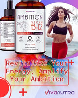 Viva Nutra Ambition Liquid Vegan Vitamin B Drops, view 3
