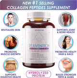 Viva Nutra Rejuvenation Multi Collagen Peptides Capsules, view 2