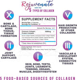 Viva Nutra Rejuvenation Multi Collagen Peptides Capsules, view 3