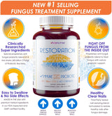 Viva Nutra Restoration Toenail Fungus Treatment Probiotic Capsules, view 2