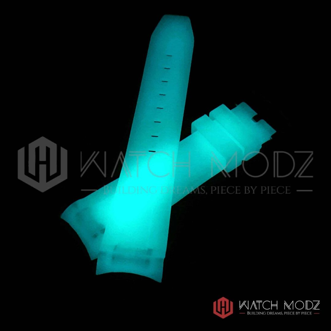 Watch-Modz 20mm Silicone Strap: Lumed Phantom, view 2