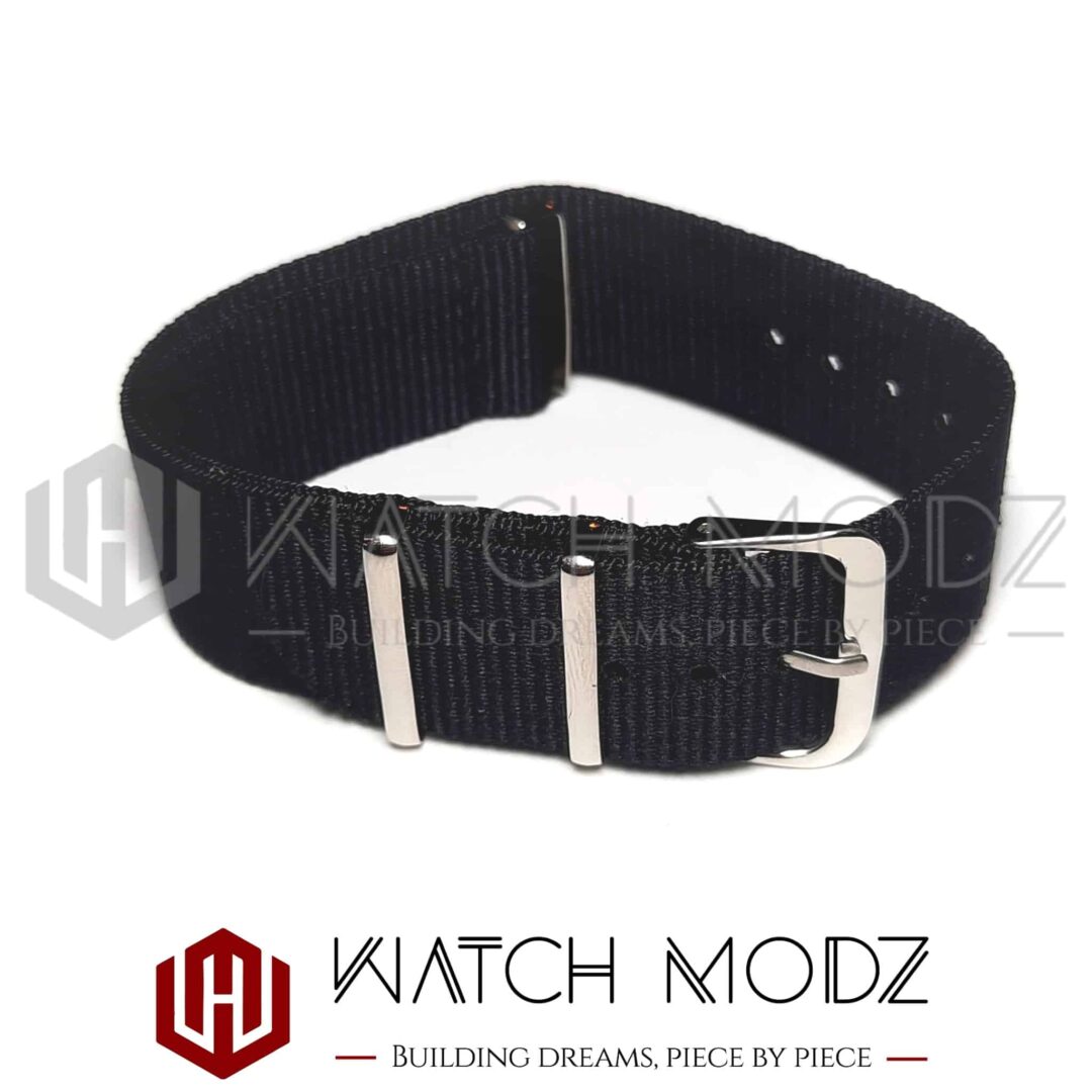 Watch-Modz 22mm Nato: Black