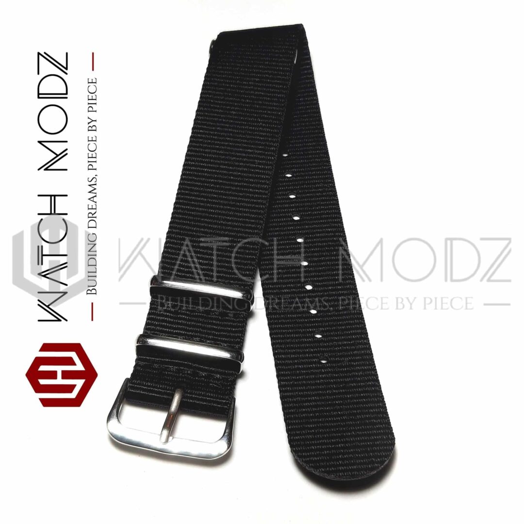 Watch-Modz 22mm Nato: Black, view 2