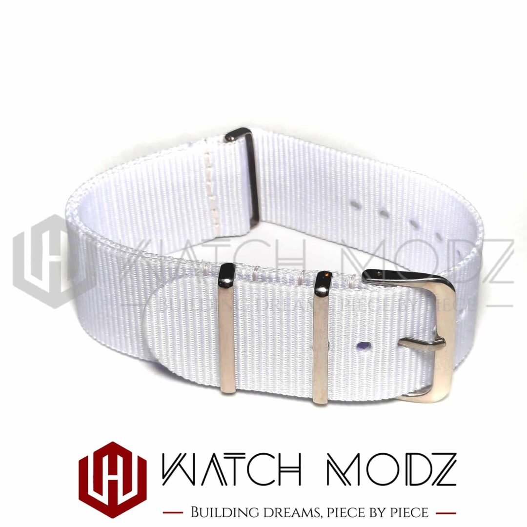 Watch-Modz 22mm Nato: White