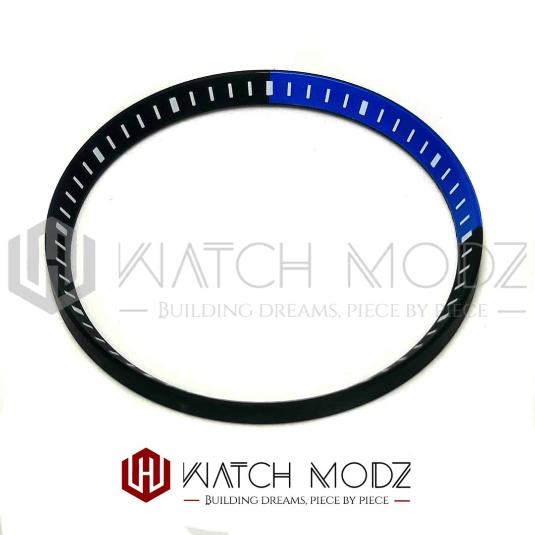 Watch-Modz SKX007 Chapter Ring: Blue/Black (Batman)