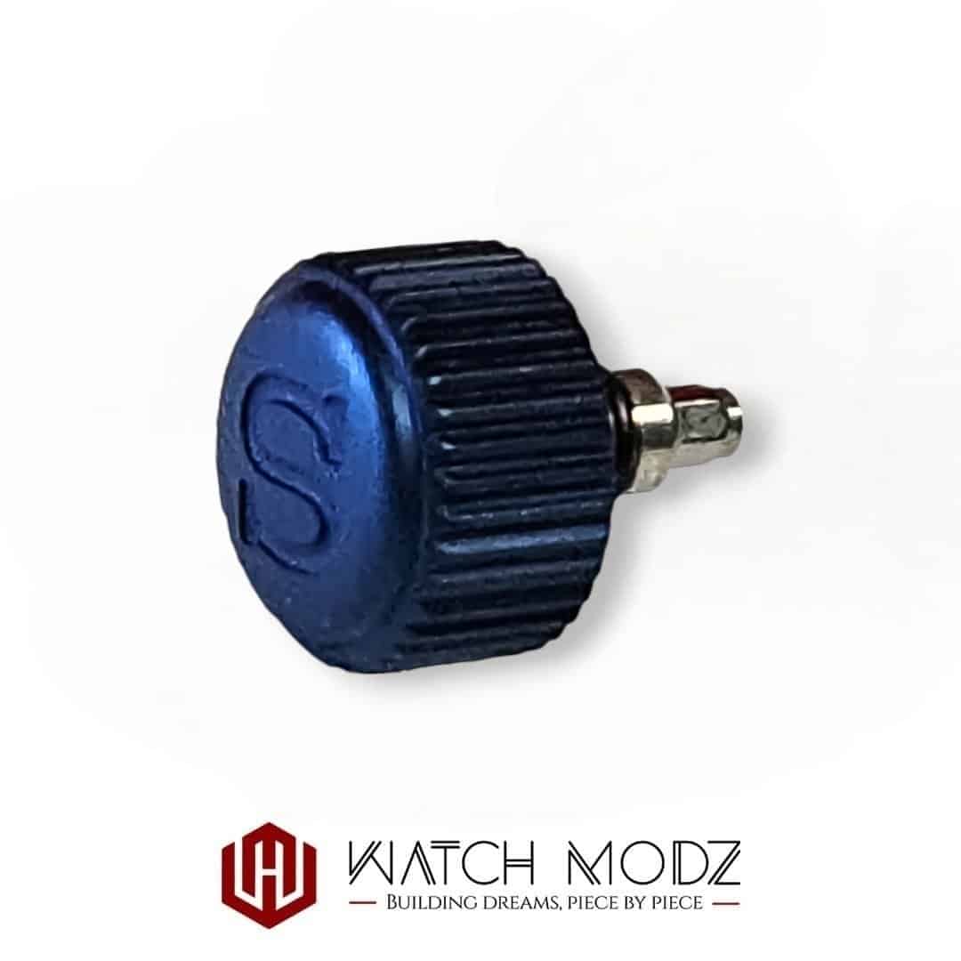 Watch-Modz SKX007 Crown: Blue Coin