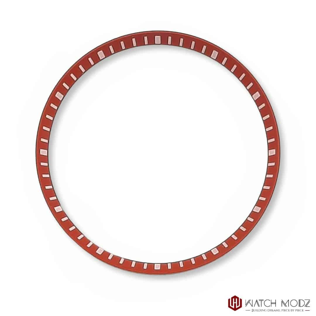Watch-Modz SKX007 Chapter Ring: Brick Red