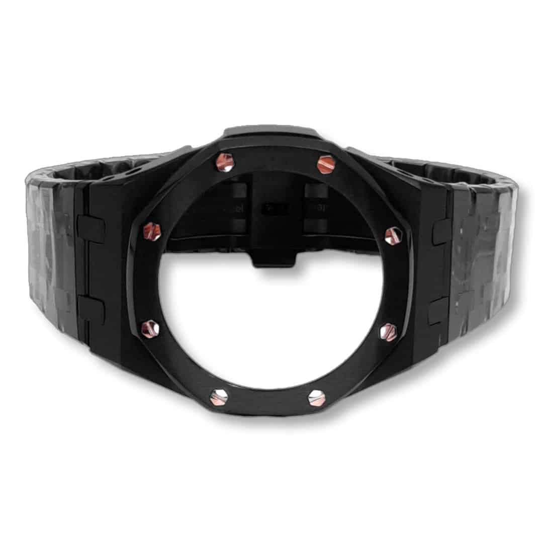 Watch-Modz GA-2100 “Casioak”: Black Rose Gold Screw, view 2