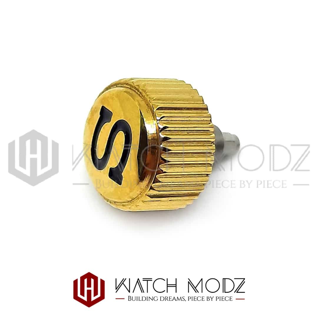 Watch-Modz SKX007 Crown: Gold Coin