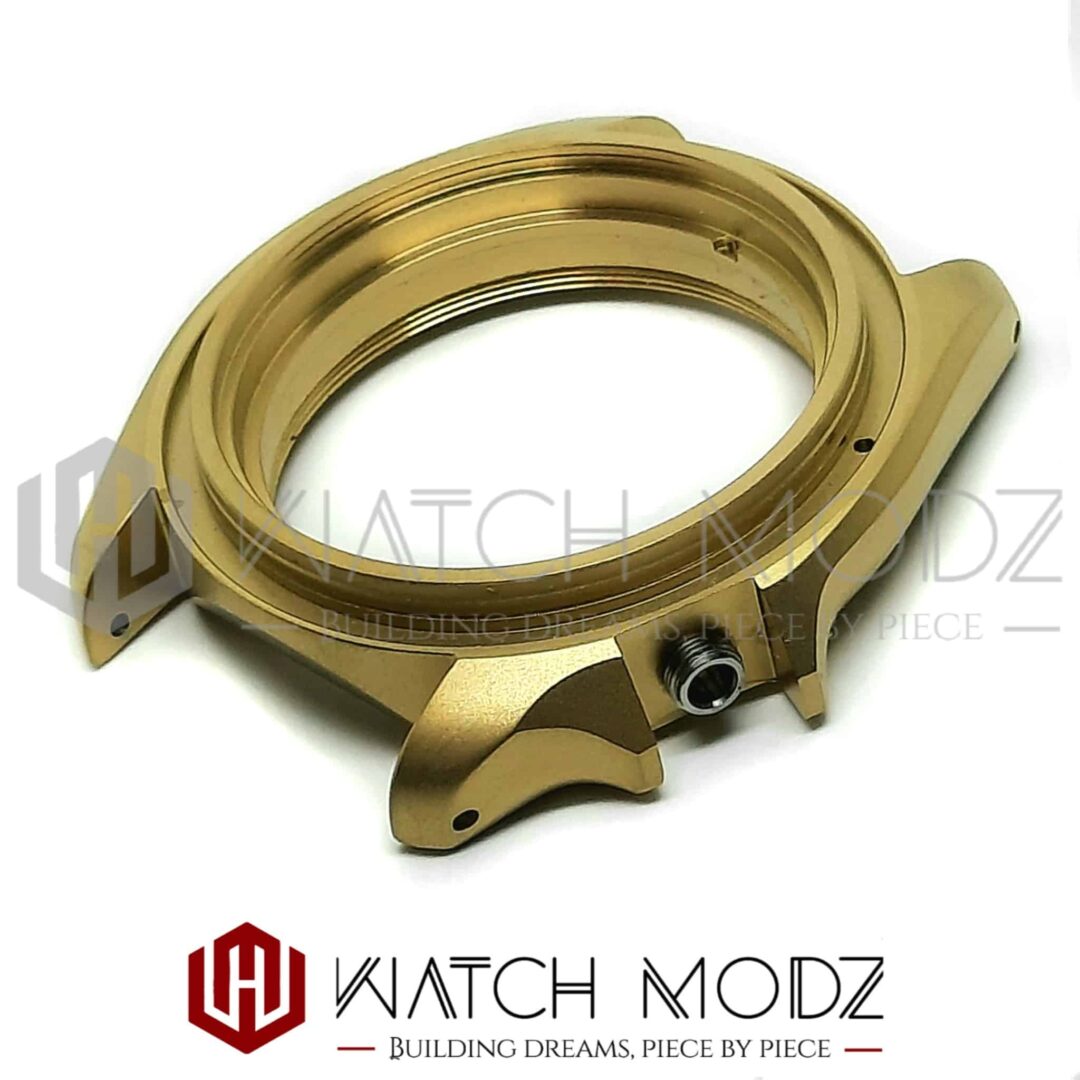 Watch-Modz SKX007 Case: Gold Sandblasted