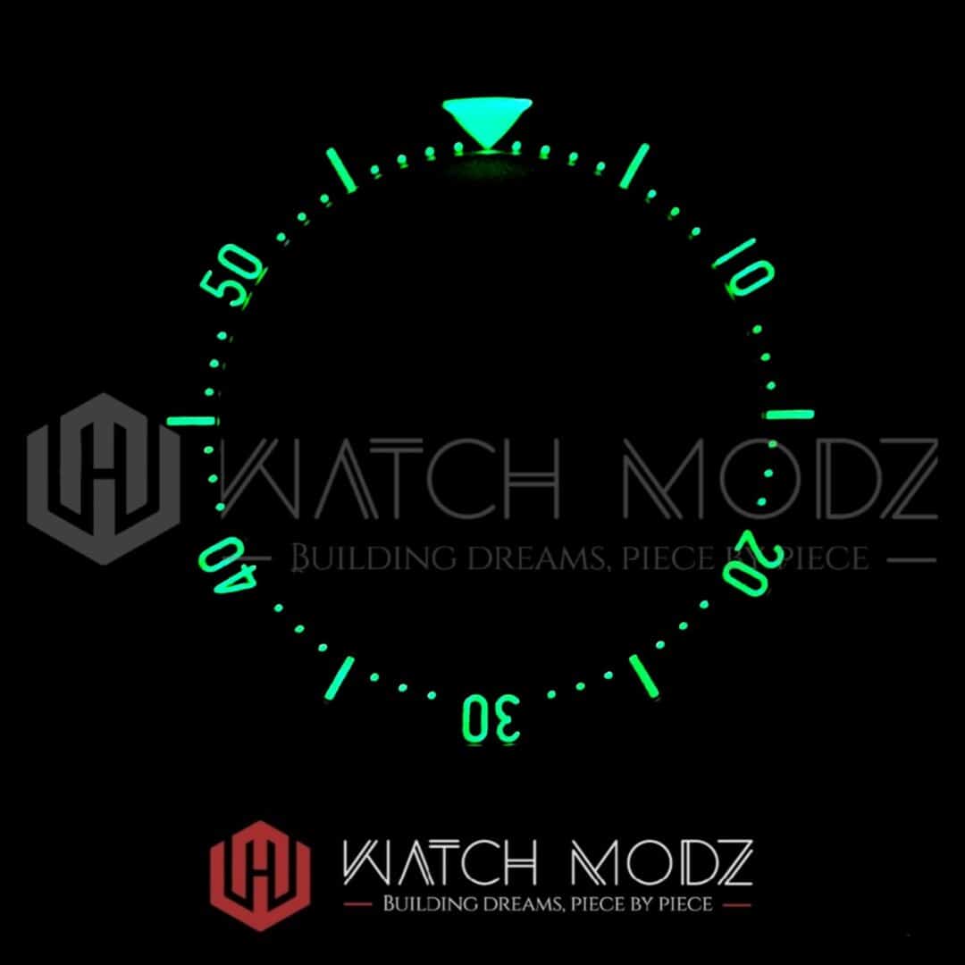 Watch-Modz SKX007 Glass Bezel Insert: Batman SKX, view 2