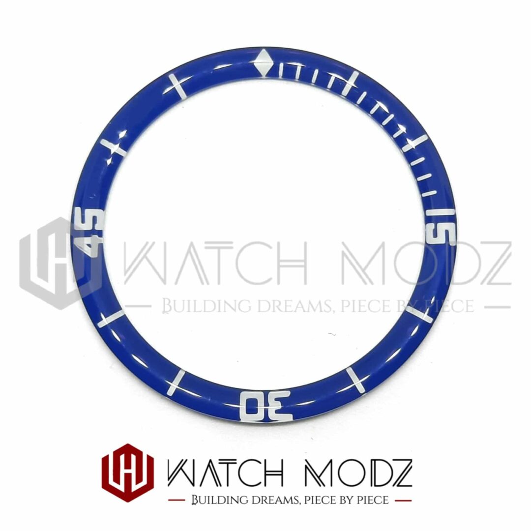 Watch-Modz SKX007 Glass Bezel Insert: Blue Fifty Fathoms