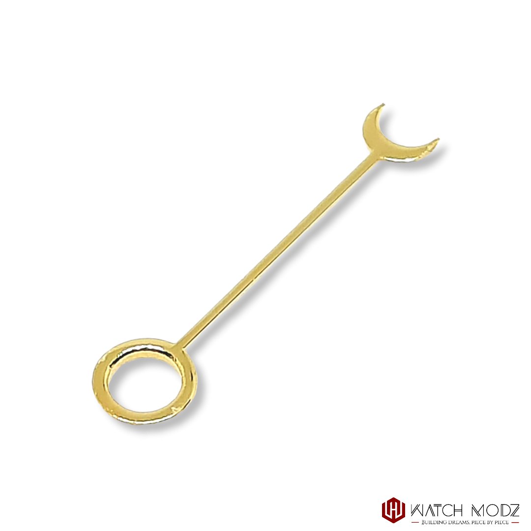 Watch-Modz NH34 GMT Hand: Gold Crescent
