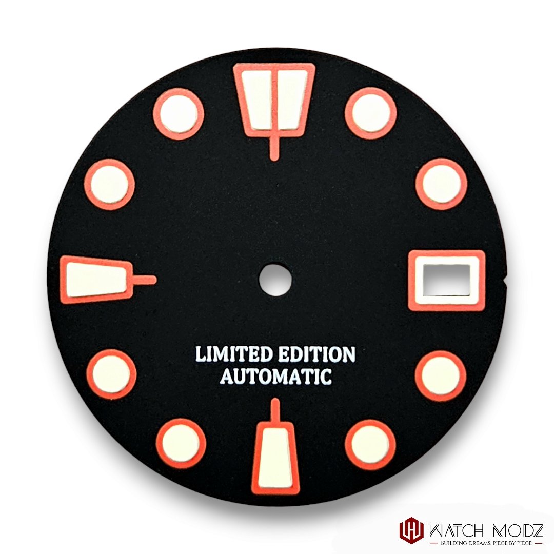 Watch-Modz NH35 Dial: Black Turtle Style