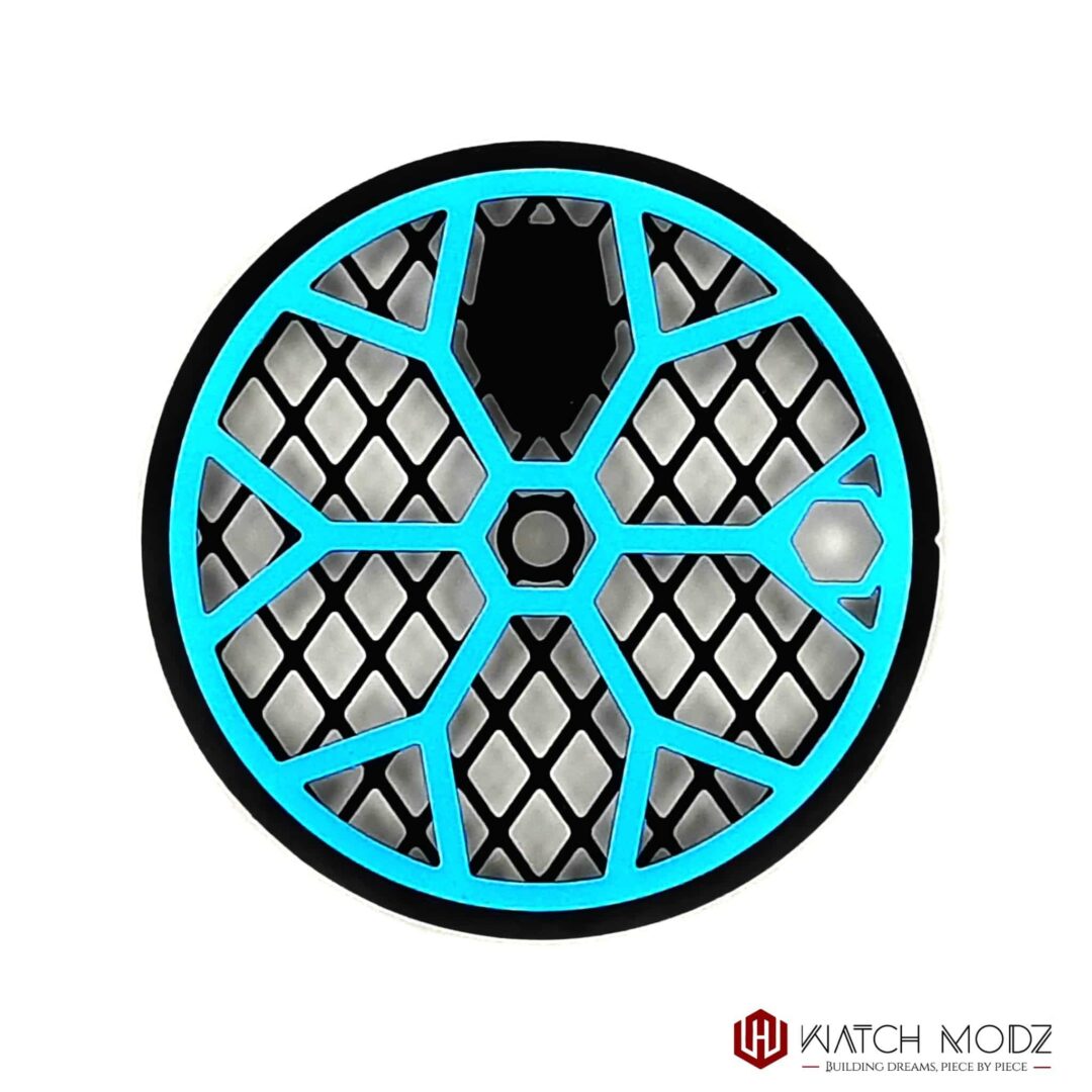 Watch-Modz NH35 Dial: Blue Cage