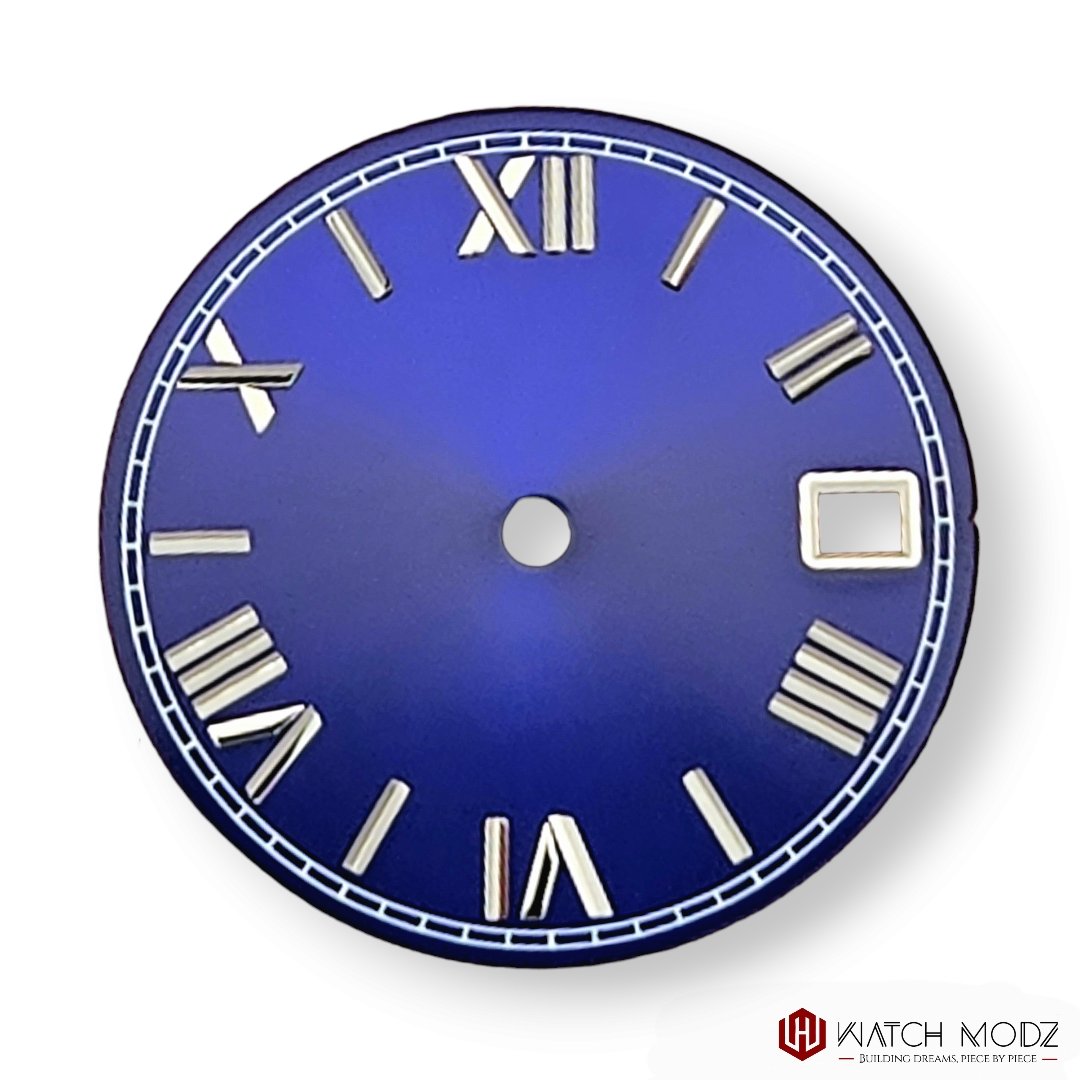 Watch-Modz NH35 Dial: Blue Roman