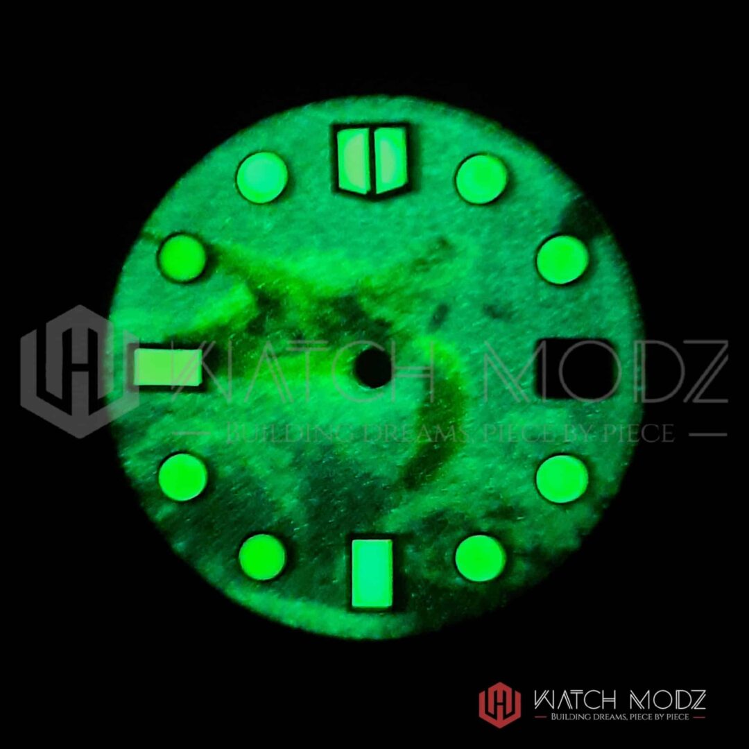 Watch-Modz NH35 Dial: Full Lume Sea Turtle, view 2