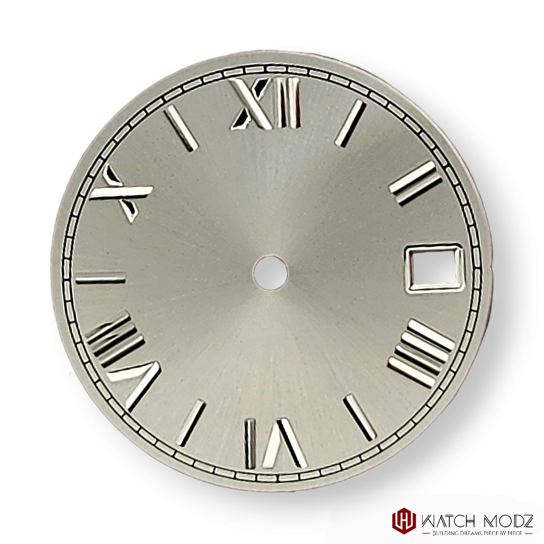Watch-Modz NH35 Dial: Gray Roman