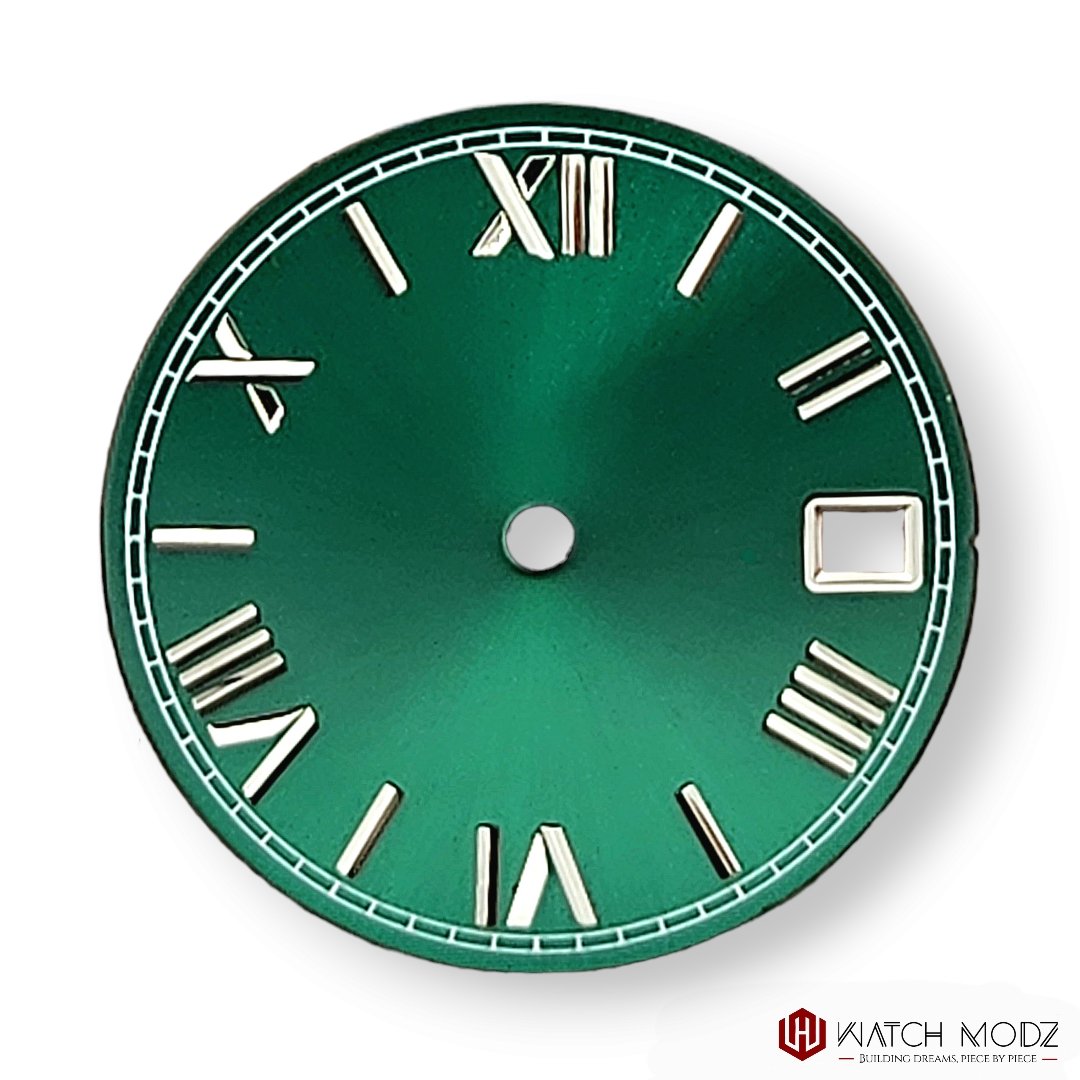 Watch-Modz NH35 Dial: Green Roman